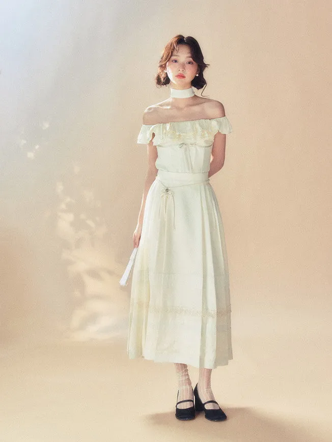 2Type Lace Cute Short＆Long China Chic Skirt