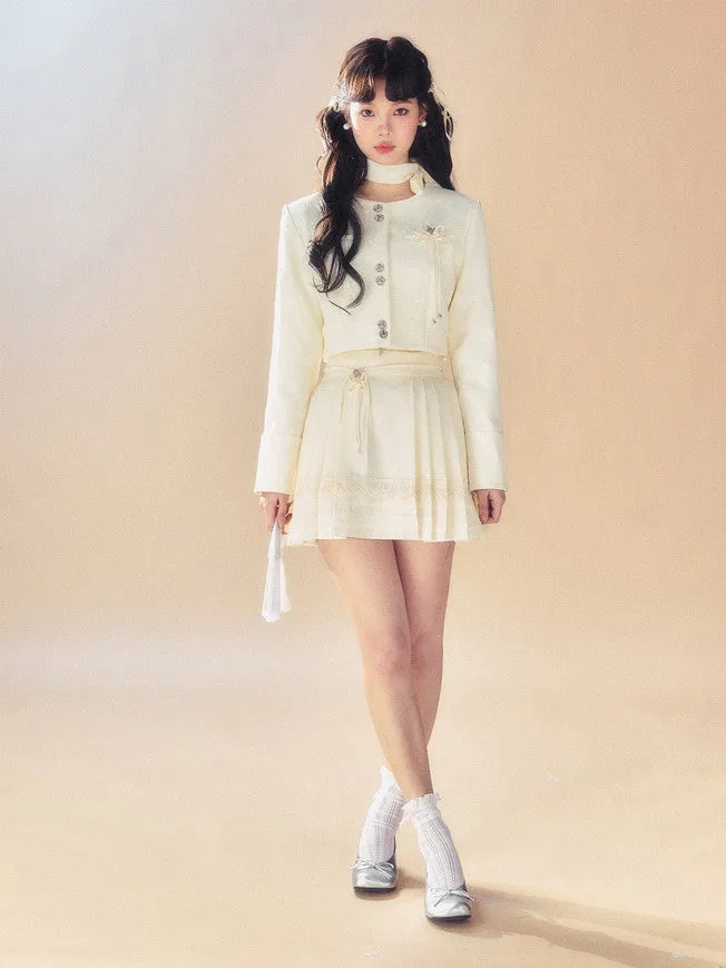 2Type Lace Cute Short＆Long China Chic Skirt