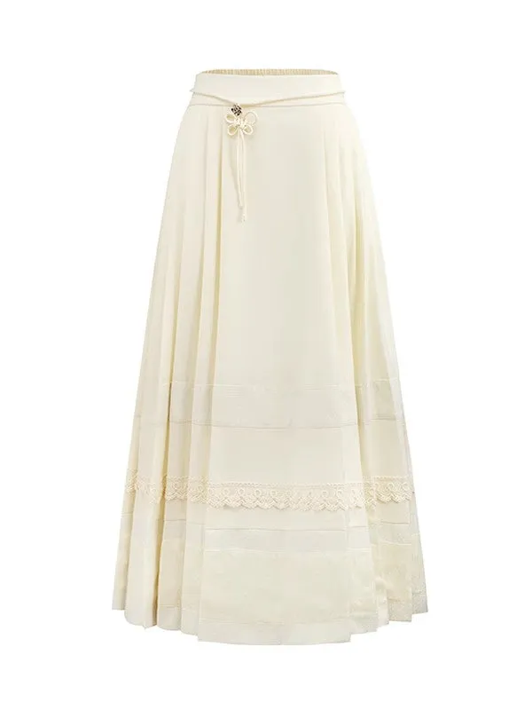 2Type Lace Cute Short＆Long China Chic Skirt