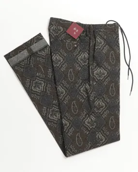 6-50766 Paisley Pattern Pajama Trousers