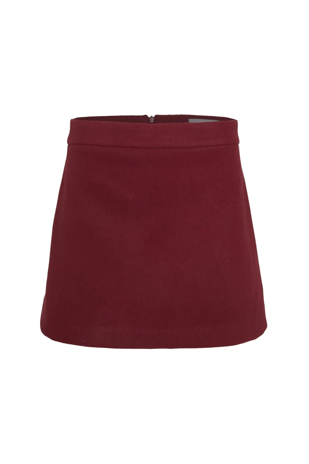 Bordeaux Chic Skirt