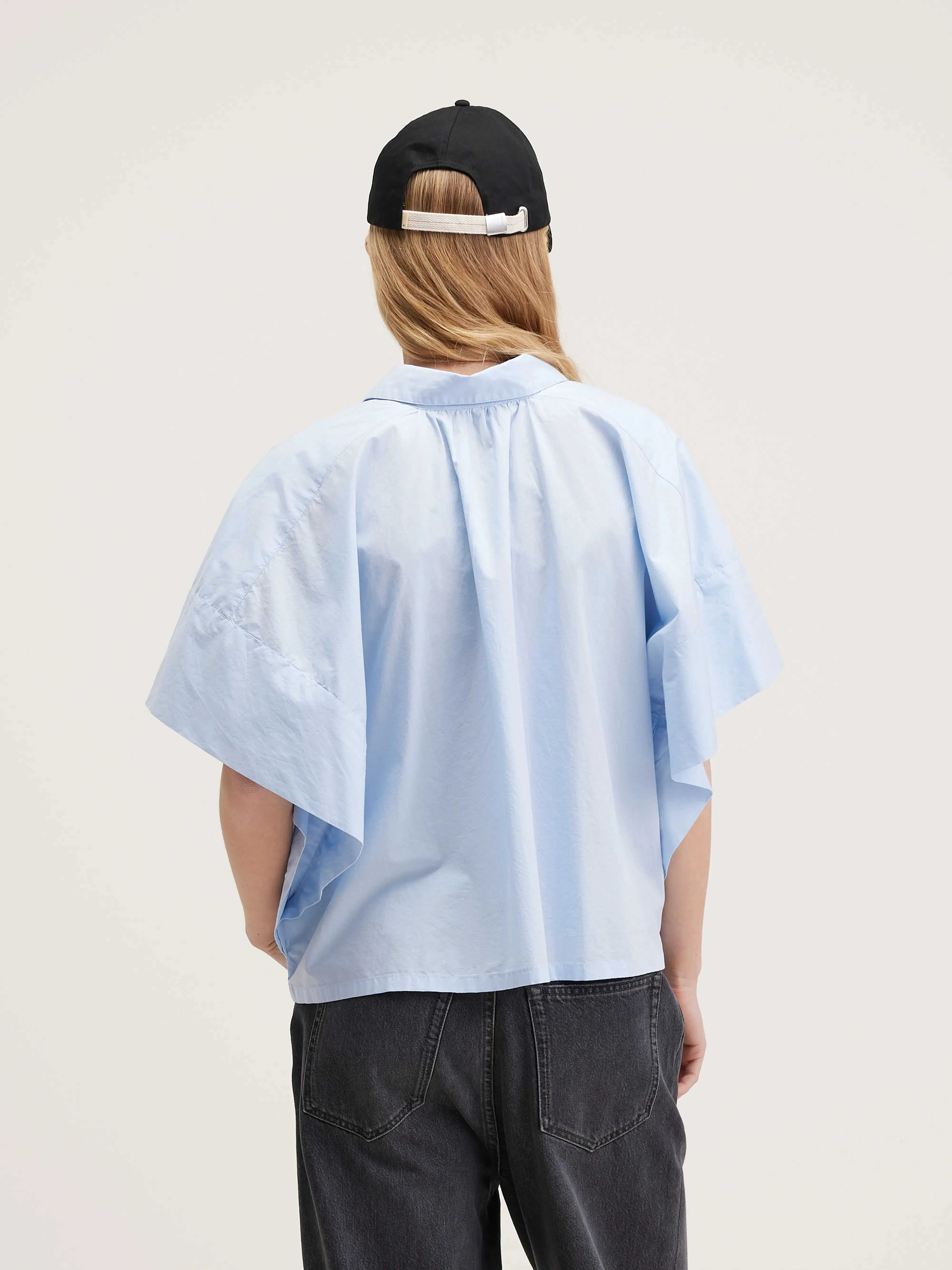 Cairn short-sleeve shirt (242 / W / CIEL)