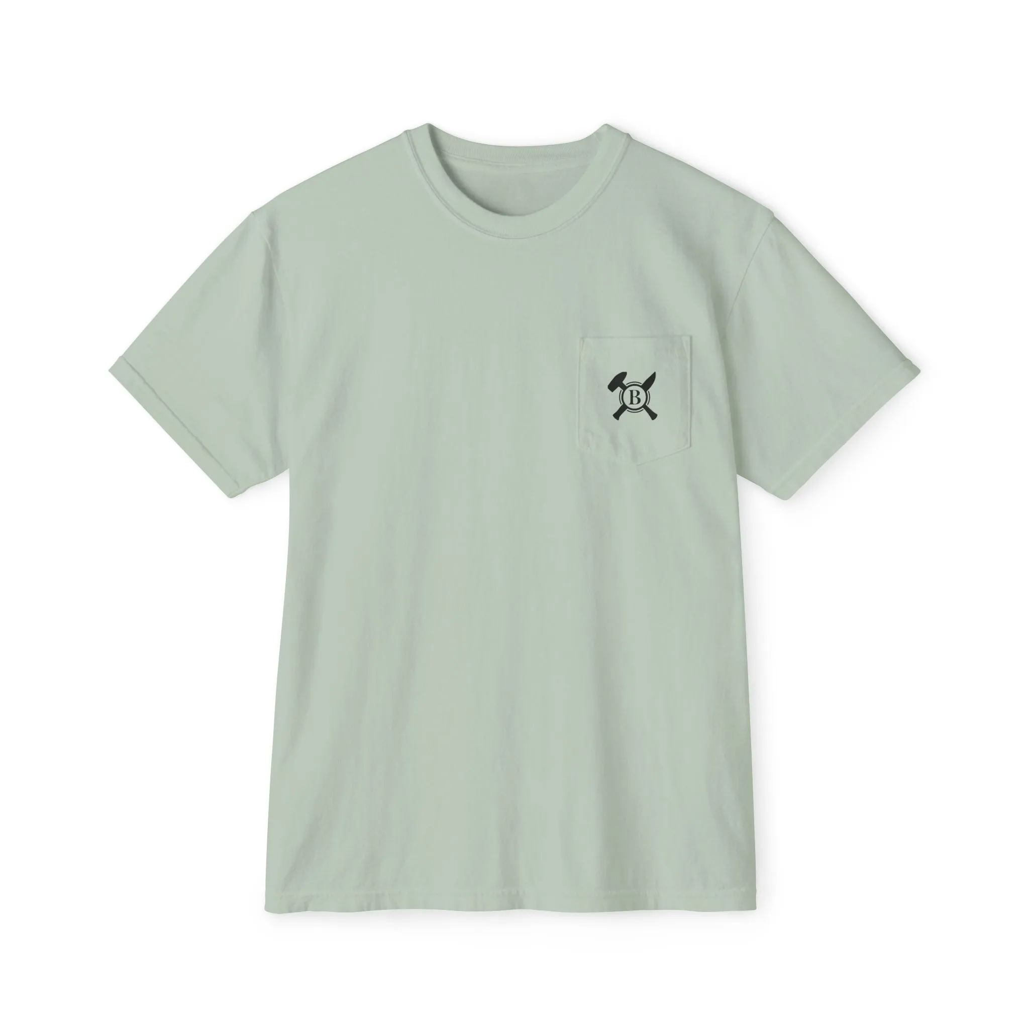 Casual Pocket T-Shirt with Unique Design - Unisex Comfortable Wear