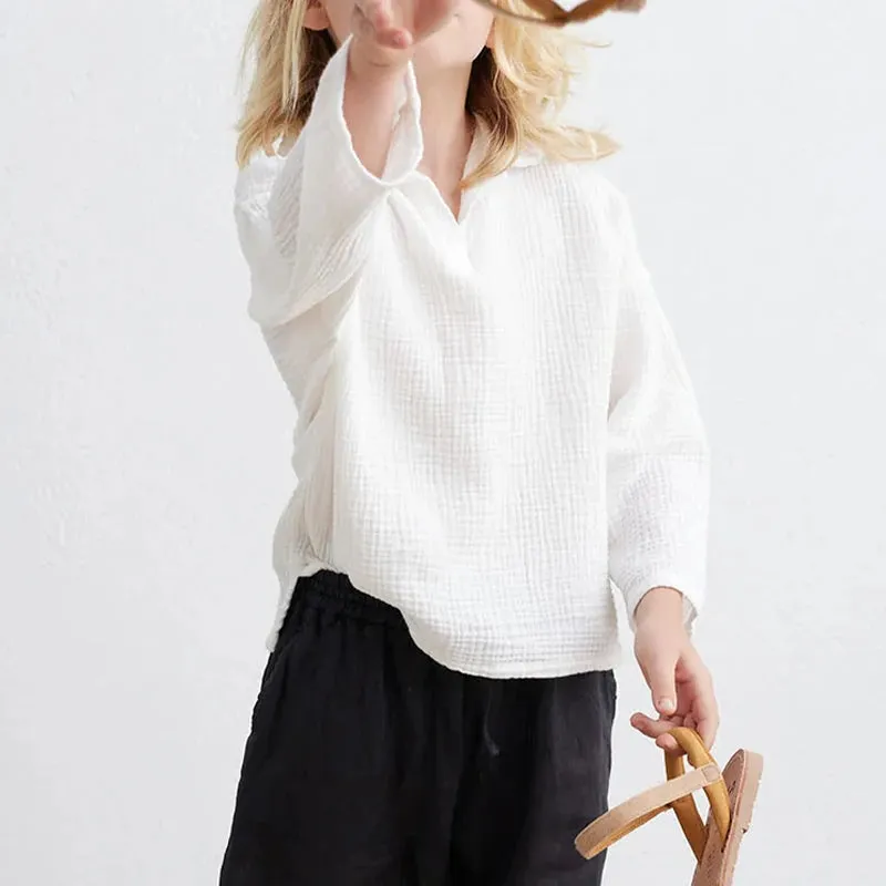 Cotton Soft Gauze Shirt