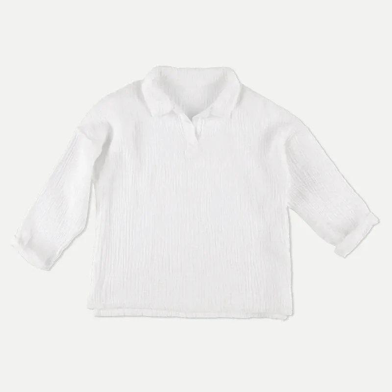 Cotton Soft Gauze Shirt