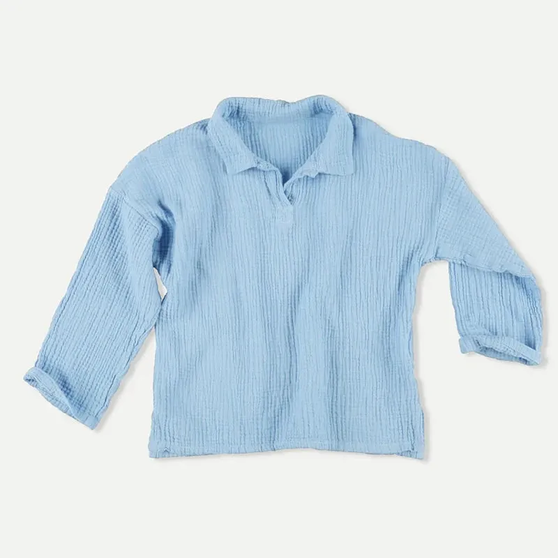 Cotton Soft Gauze Shirt