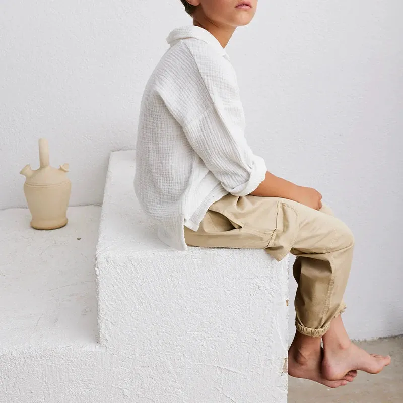 Cotton Soft Gauze Shirt