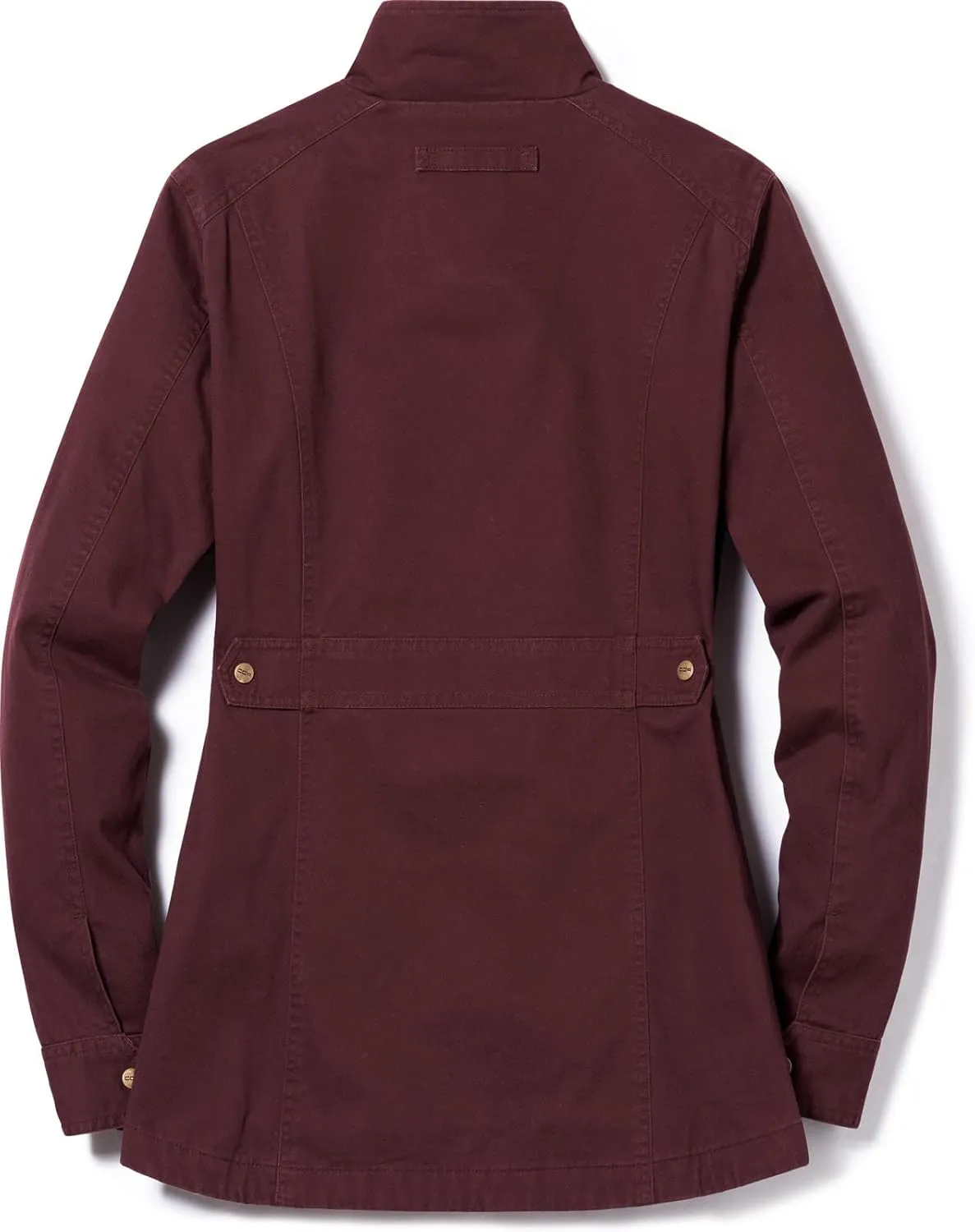 CQR Women's Twill All Cotton Flannel Shirt Jacket, Soft Long Sleeve Shirts, Corduroy Lined Outdoor Shirt Jackets