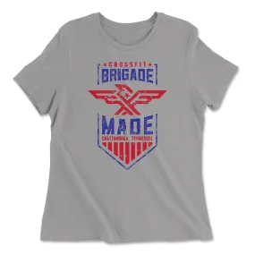 CrossFit Brigade Bridage Made Womens - Relaxed Jersey T-Shirt
