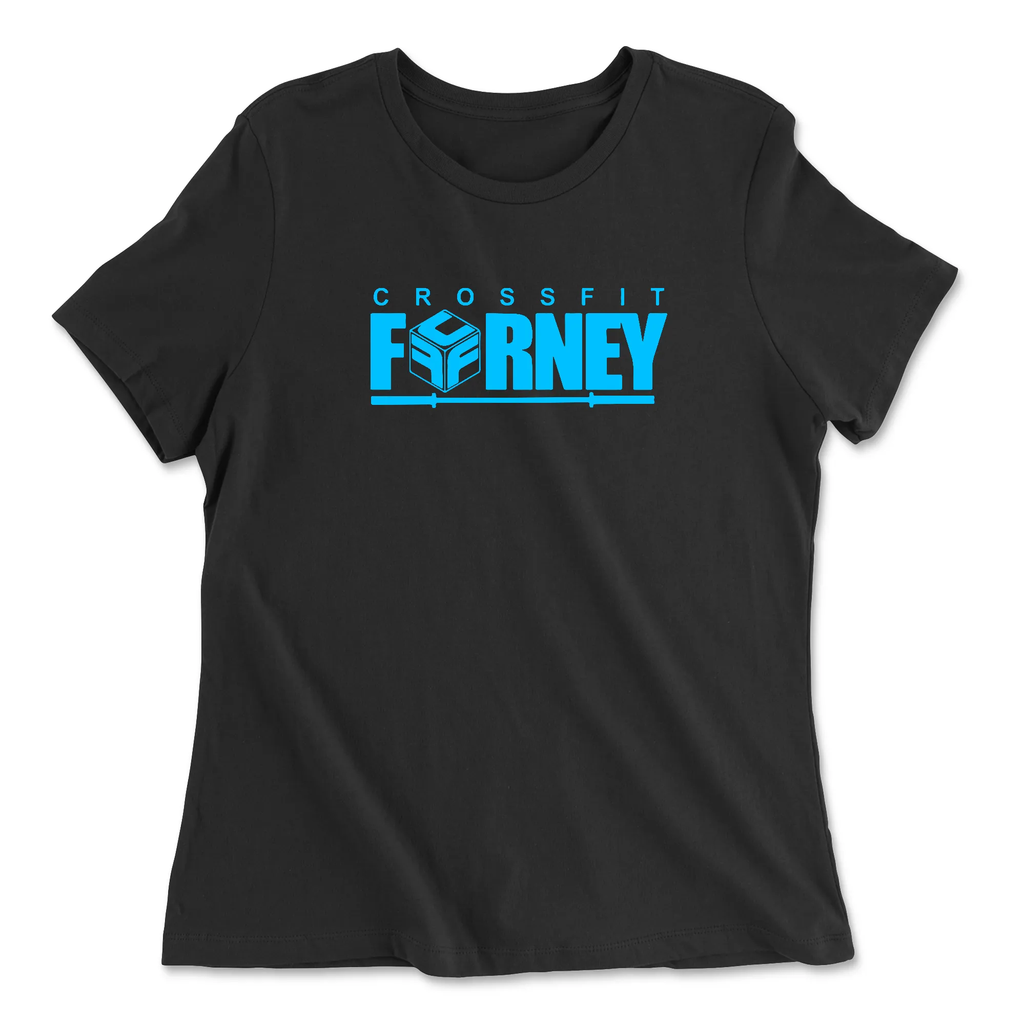 CrossFit Forney Blue Womens - Relaxed Jersey T-Shirt
