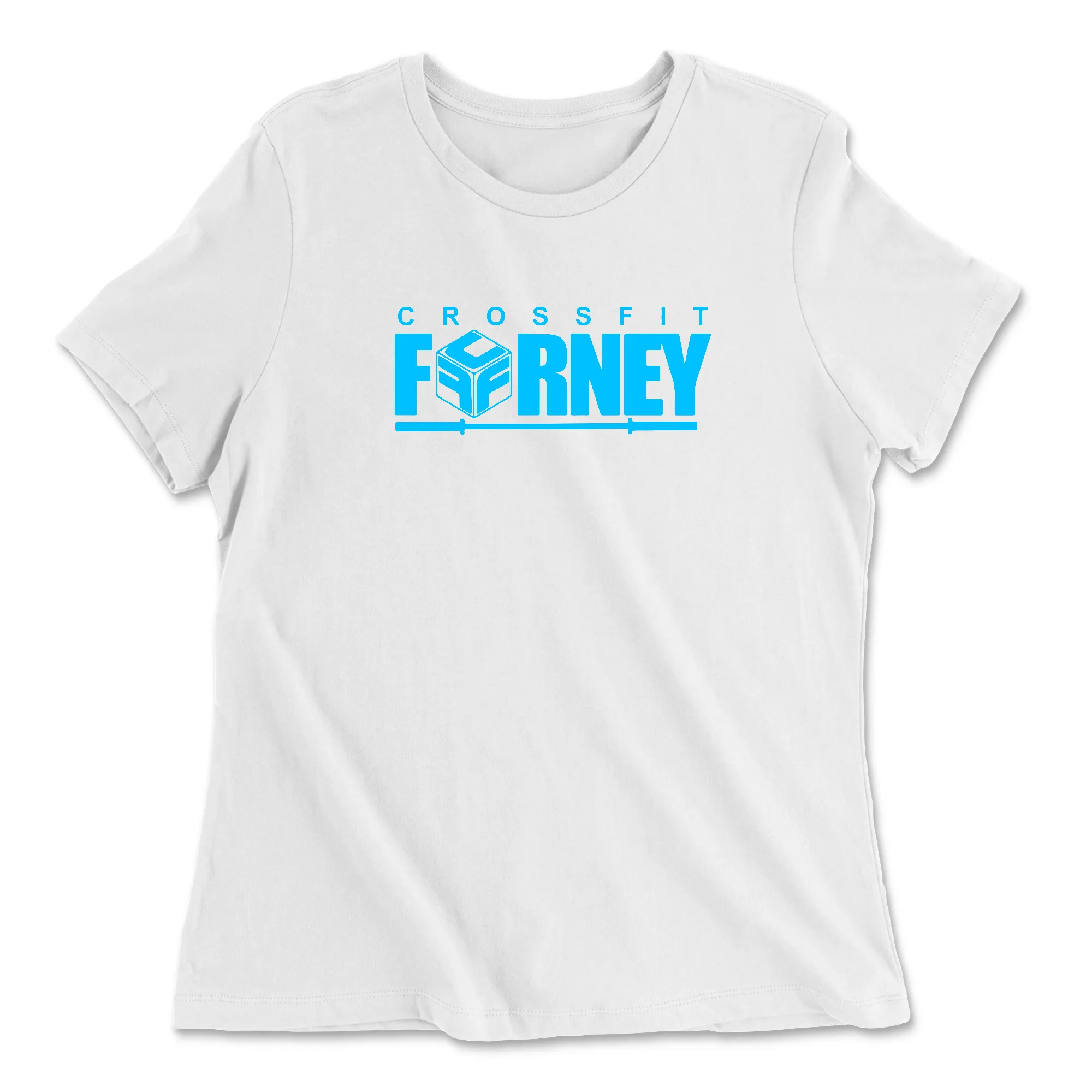 CrossFit Forney Blue Womens - Relaxed Jersey T-Shirt
