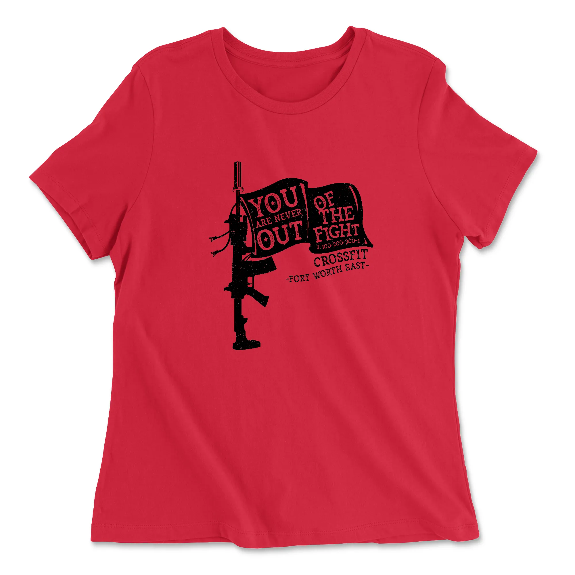 CrossFit Fort Worth East Murph 2 - Womens - Relaxed Jersey T-Shirt