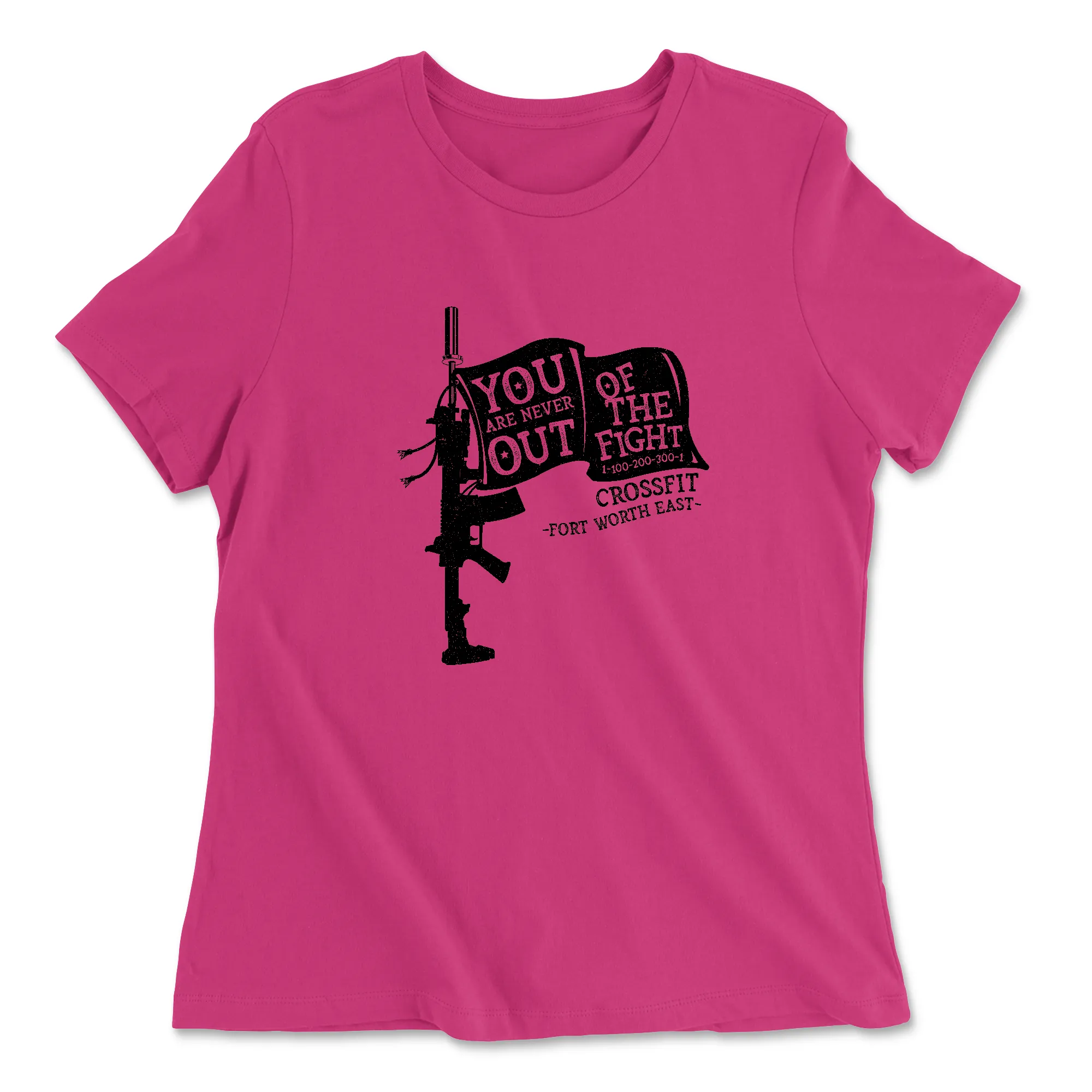 CrossFit Fort Worth East Murph 2 - Womens - Relaxed Jersey T-Shirt
