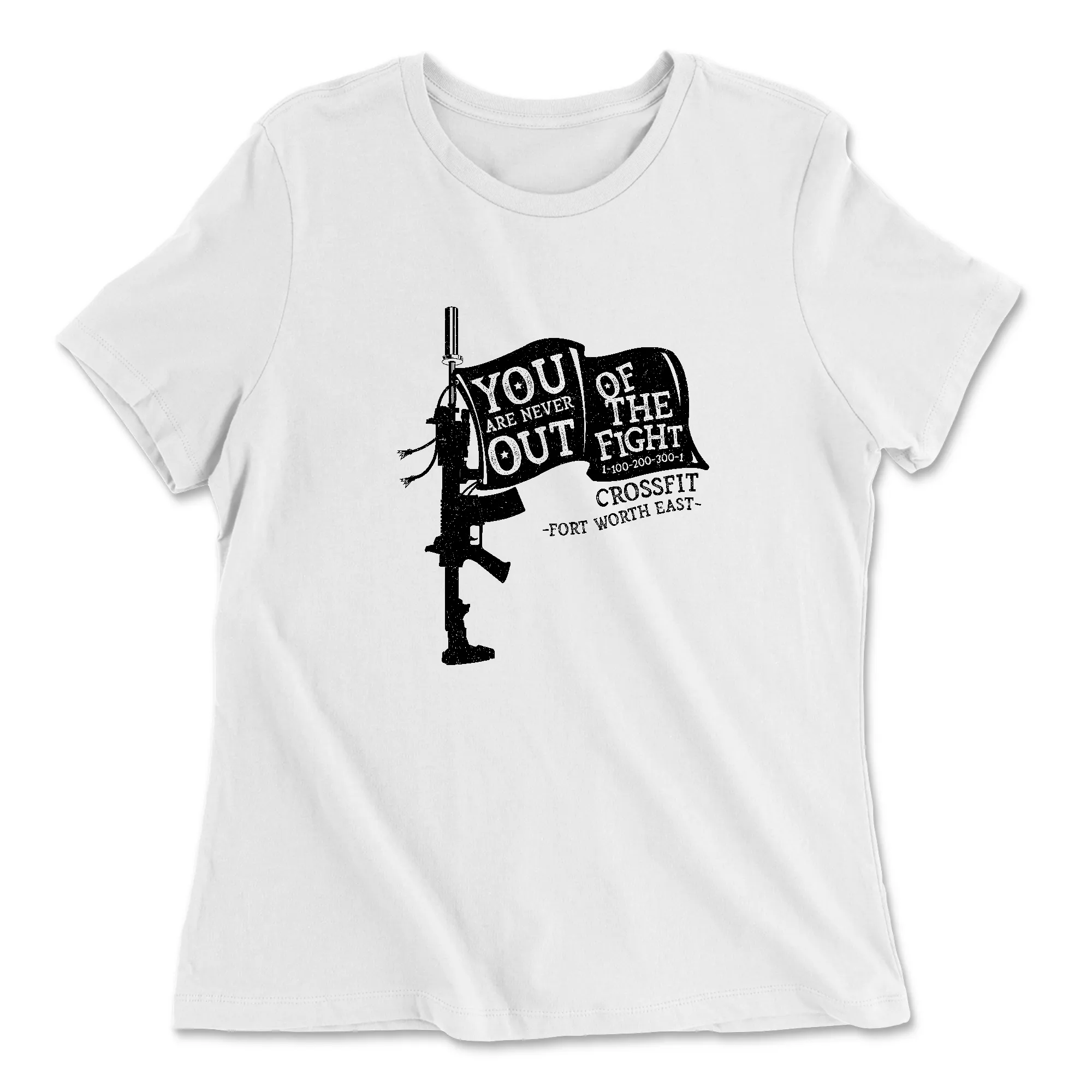 CrossFit Fort Worth East Murph 2 - Womens - Relaxed Jersey T-Shirt