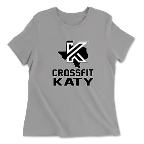 CrossFit Katy Standard Womens - Relaxed Jersey T-Shirt