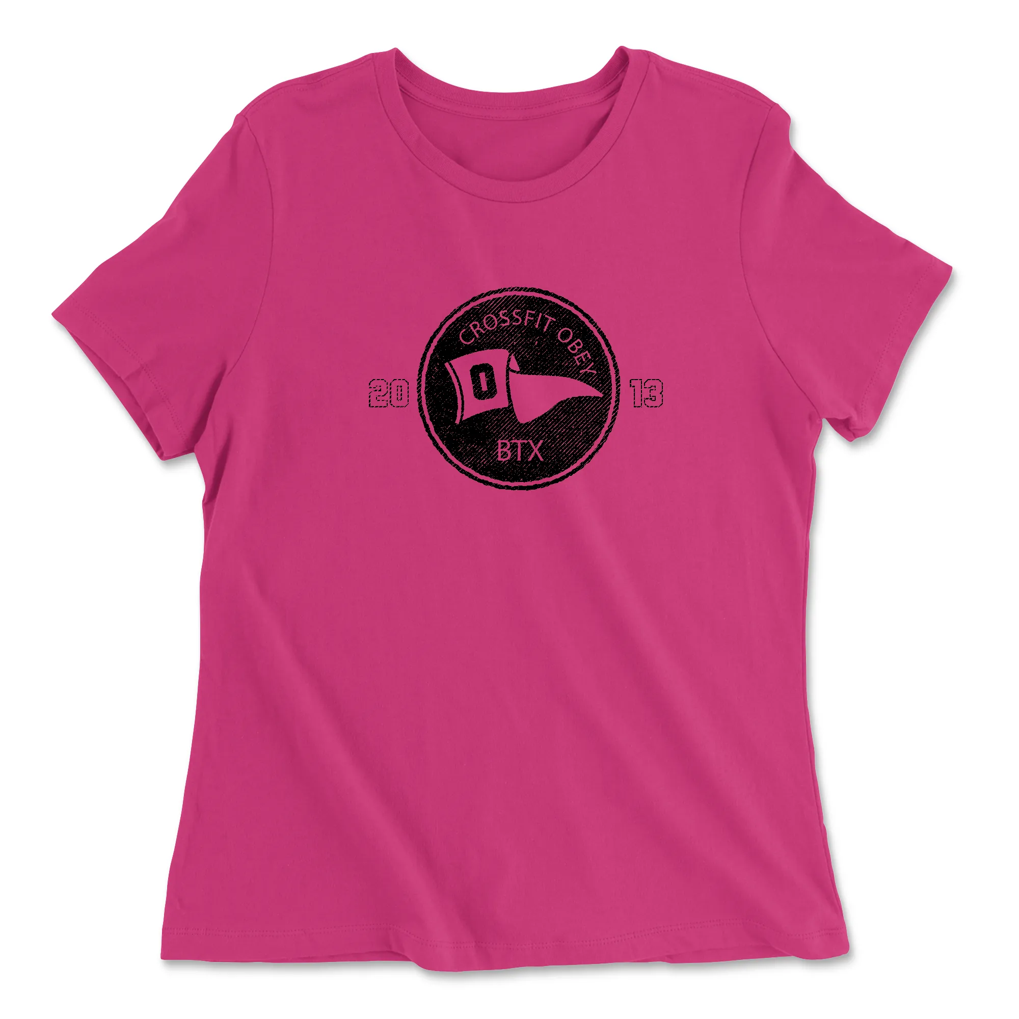 CrossFit Obey Black Womens - Relaxed Jersey T-Shirt