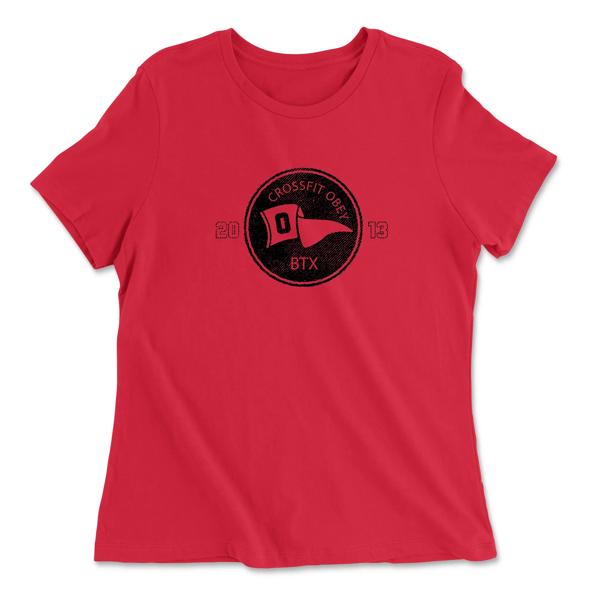 CrossFit Obey Black Womens - Relaxed Jersey T-Shirt