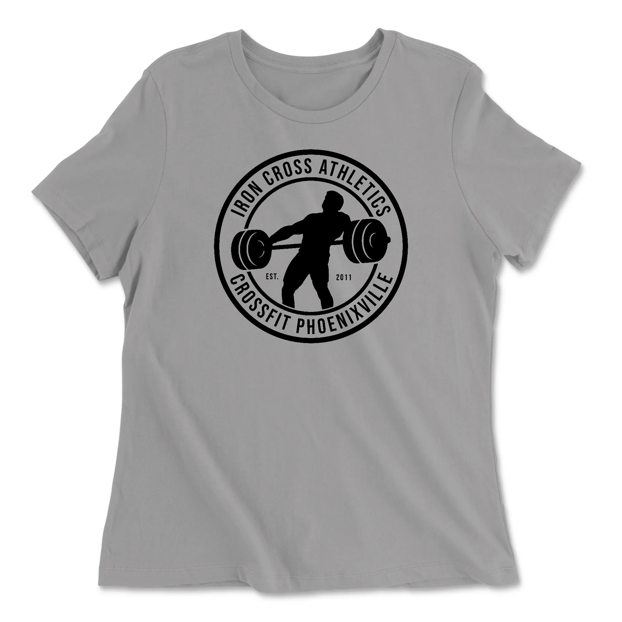 CrossFit Phoenixville Standard Womens - Relaxed Jersey T-Shirt