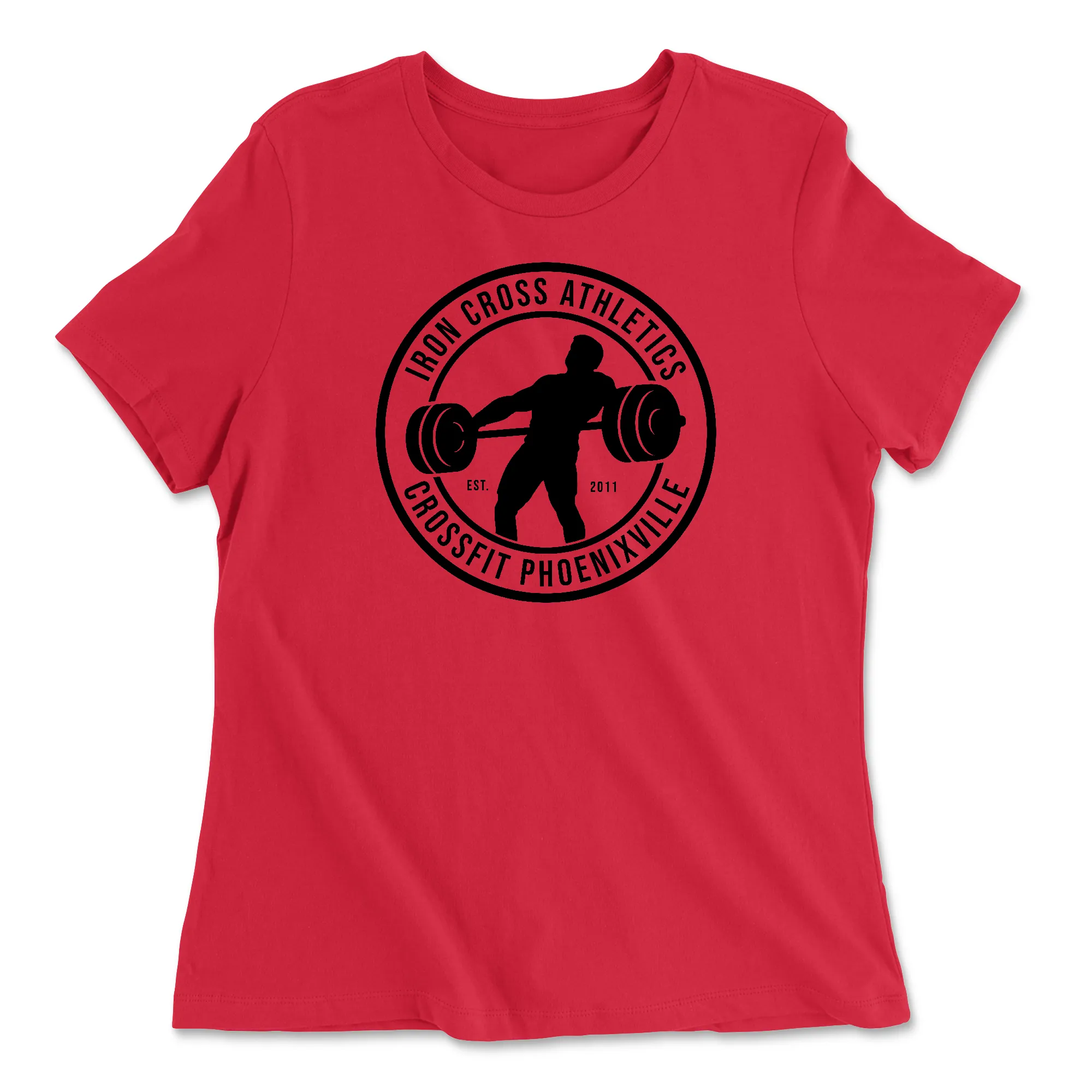 CrossFit Phoenixville Standard Womens - Relaxed Jersey T-Shirt