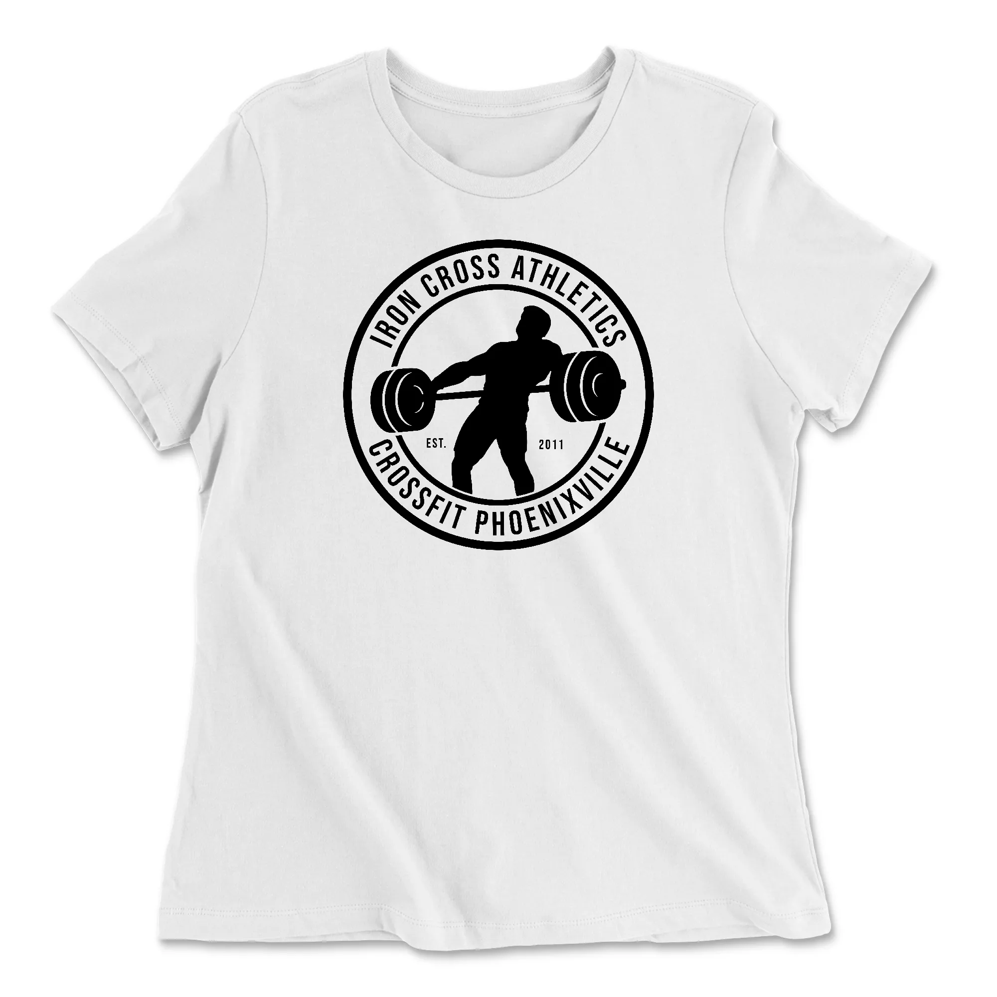 CrossFit Phoenixville Standard Womens - Relaxed Jersey T-Shirt
