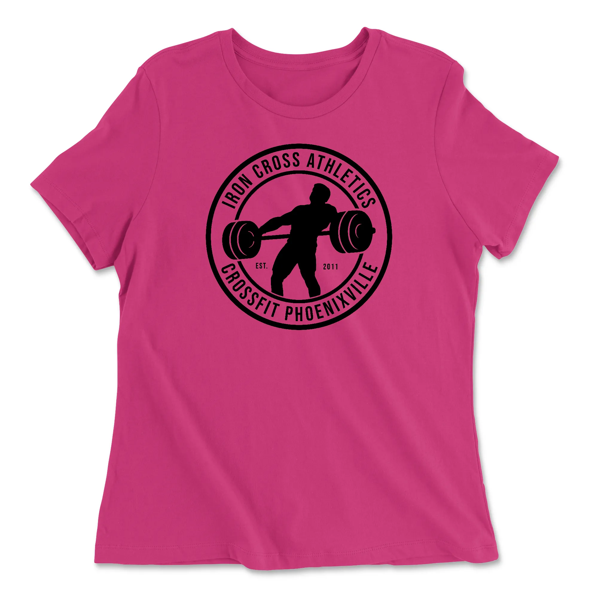 CrossFit Phoenixville Standard Womens - Relaxed Jersey T-Shirt