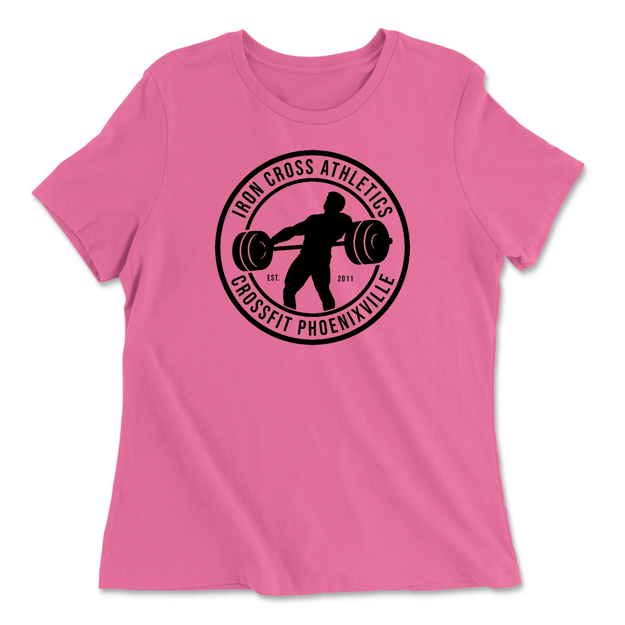 CrossFit Phoenixville Standard Womens - Relaxed Jersey T-Shirt
