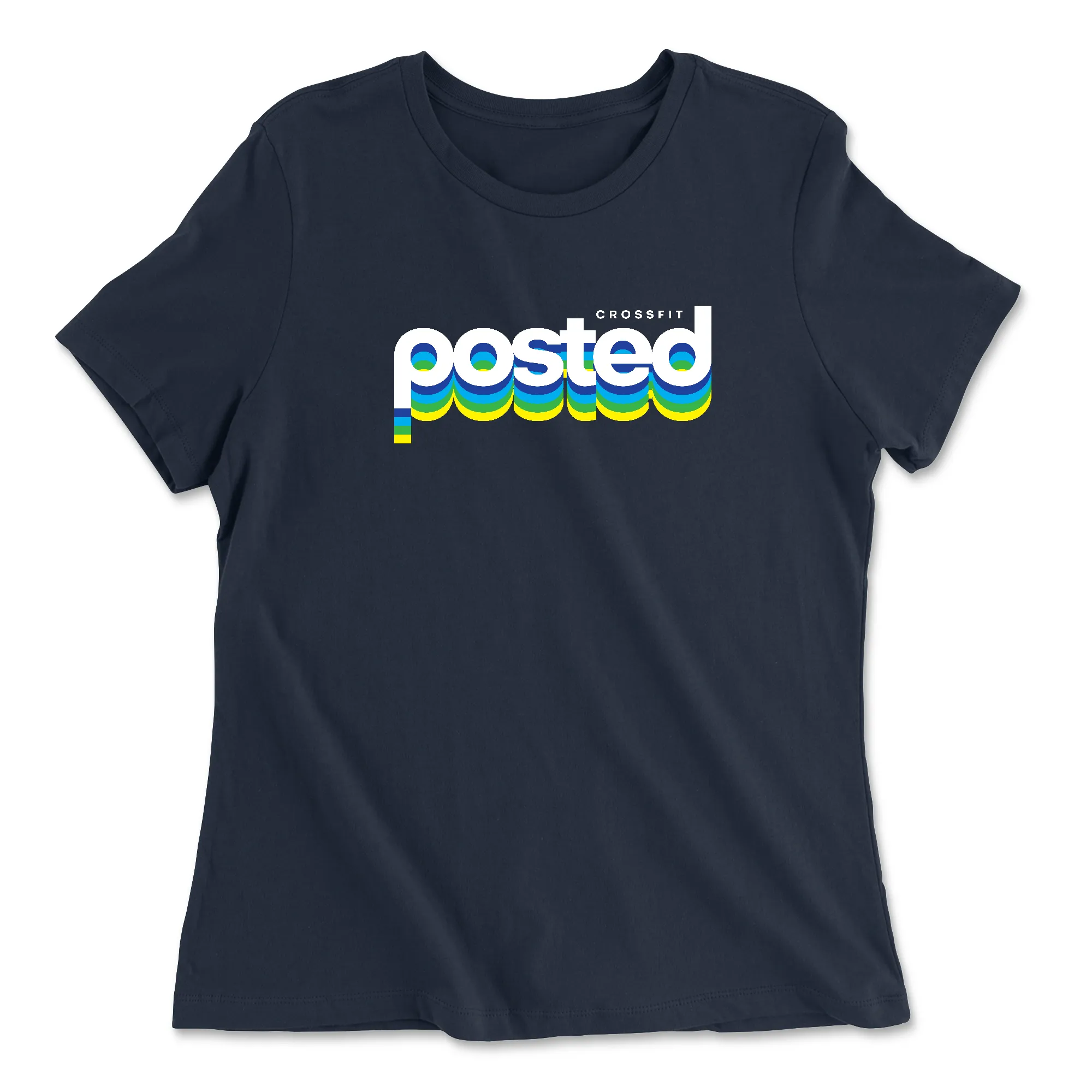 CrossFit Posted Multicolored Womens - Relaxed Jersey T-Shirt