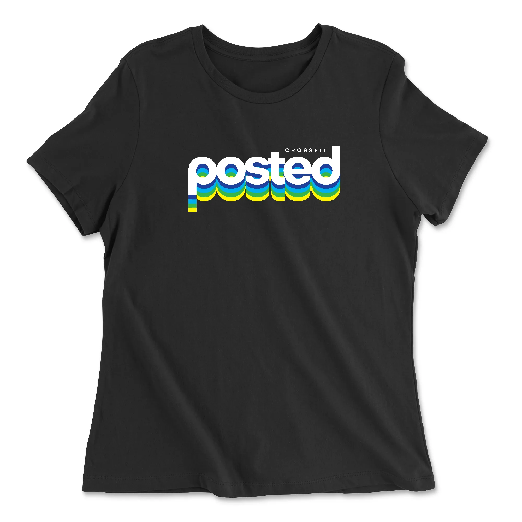 CrossFit Posted Multicolored Womens - Relaxed Jersey T-Shirt