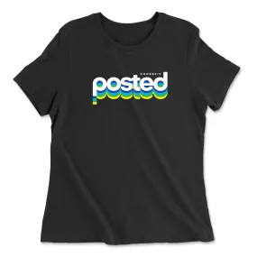 CrossFit Posted Multicolored Womens - Relaxed Jersey T-Shirt