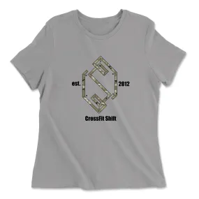 CrossFit Shift Camo Womens - Relaxed Jersey T-Shirt