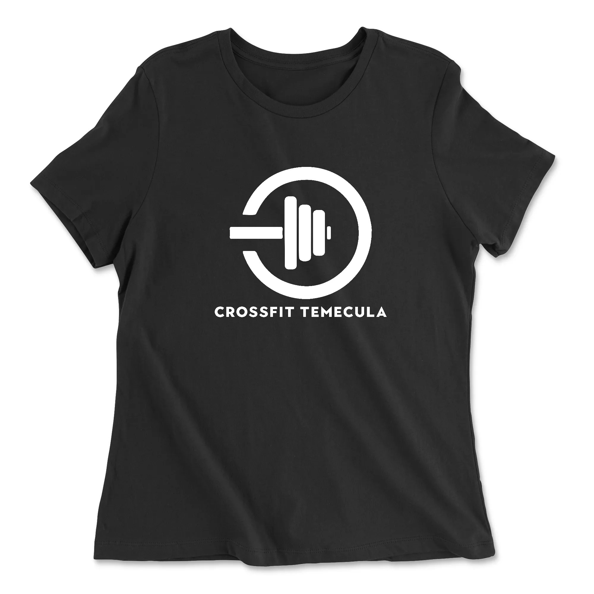 CrossFit Temecula One Color (White) Womens - Relaxed Jersey T-Shirt