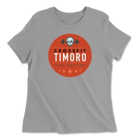 CrossFit Timoro Orange Womens - Relaxed Jersey T-Shirt