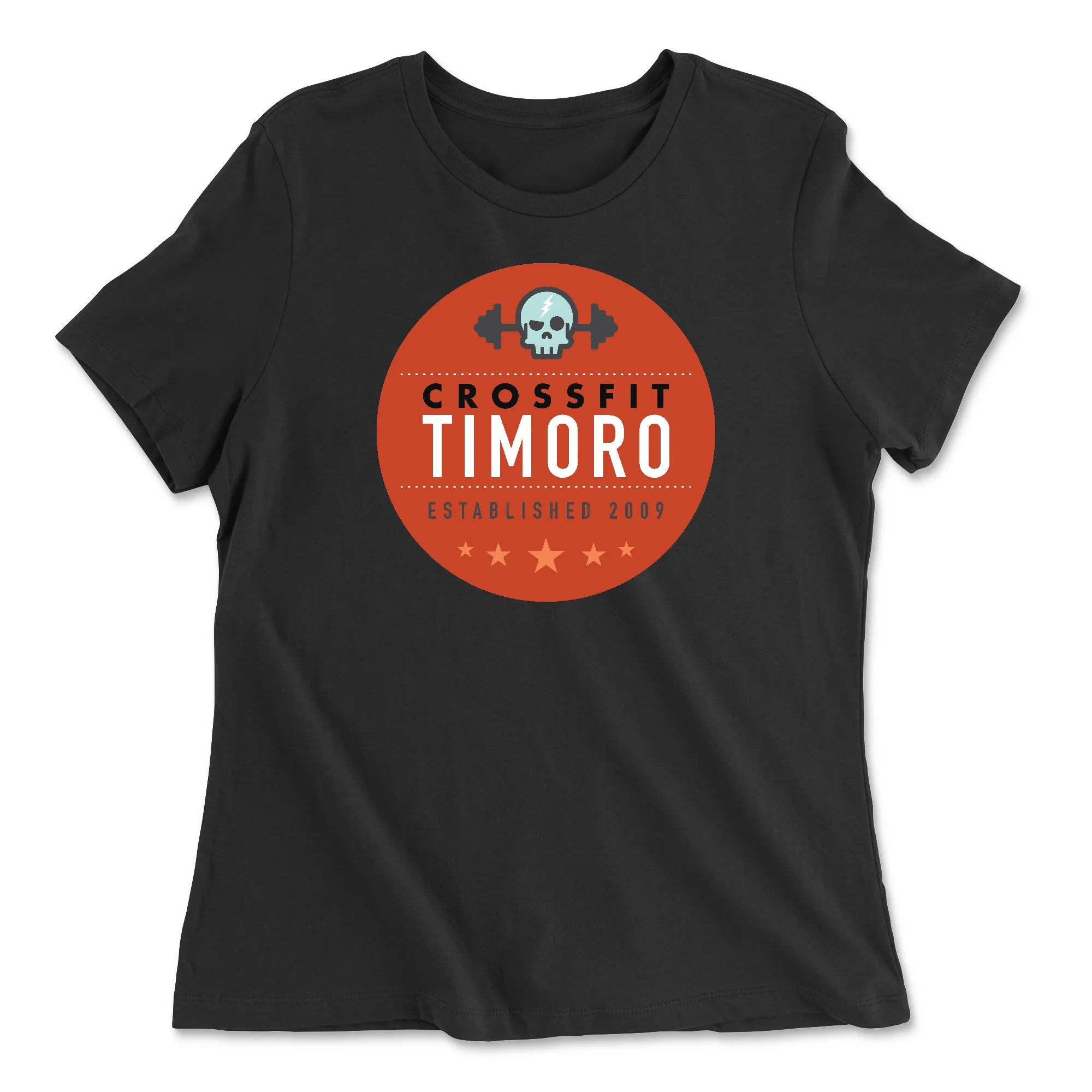 CrossFit Timoro Orange Womens - Relaxed Jersey T-Shirt