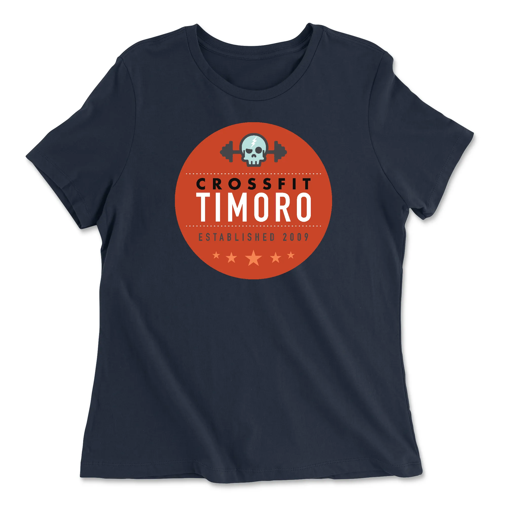 CrossFit Timoro Orange Womens - Relaxed Jersey T-Shirt
