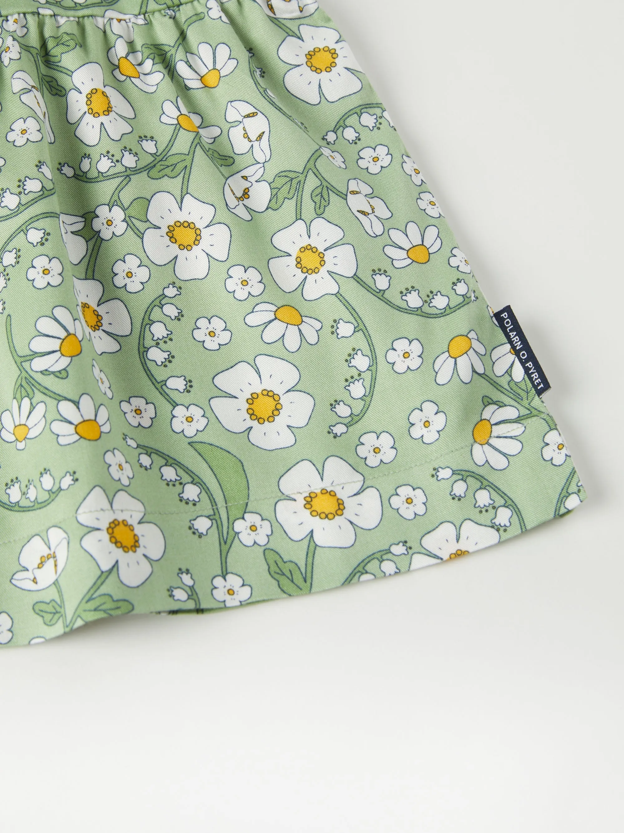 Daisy Print Kids Vest Top