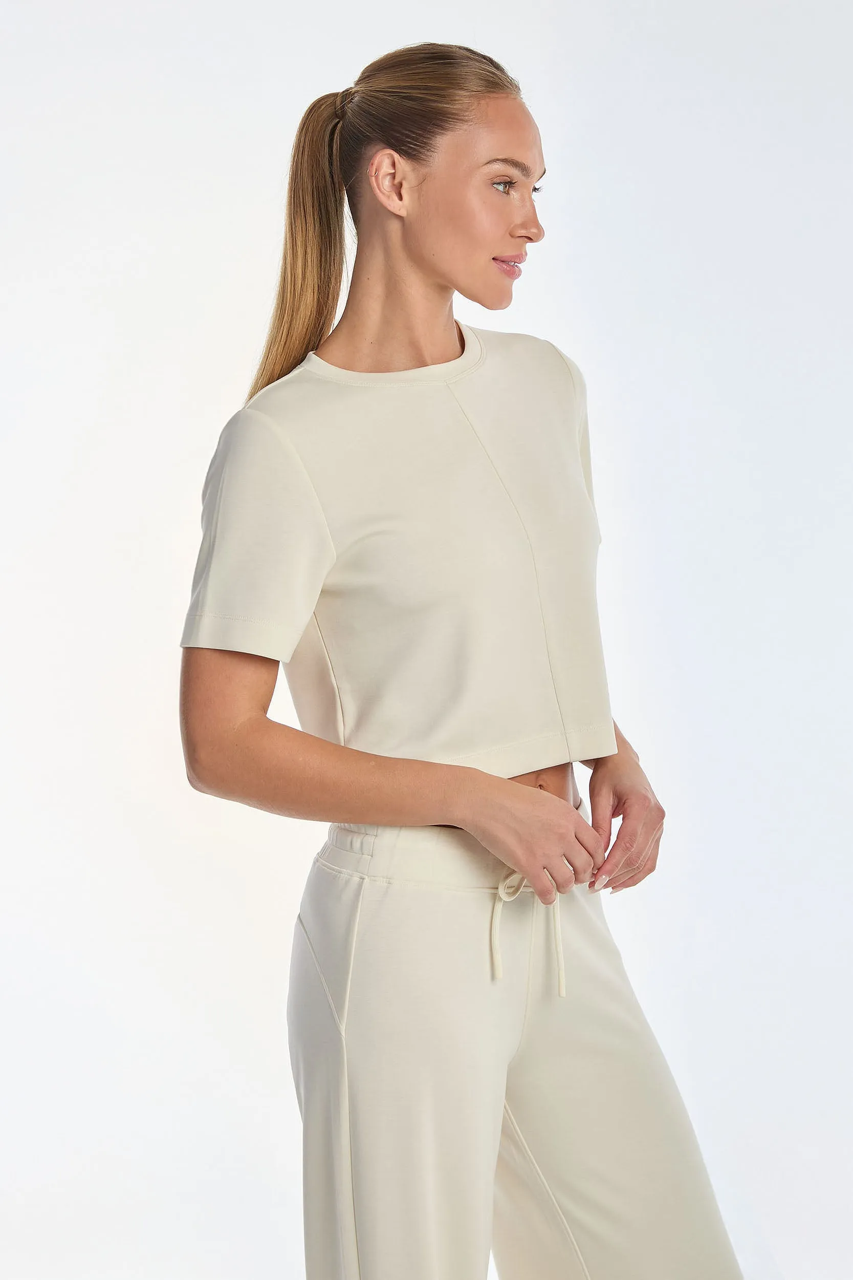 Daphne Soft T-Shirt - Pearl