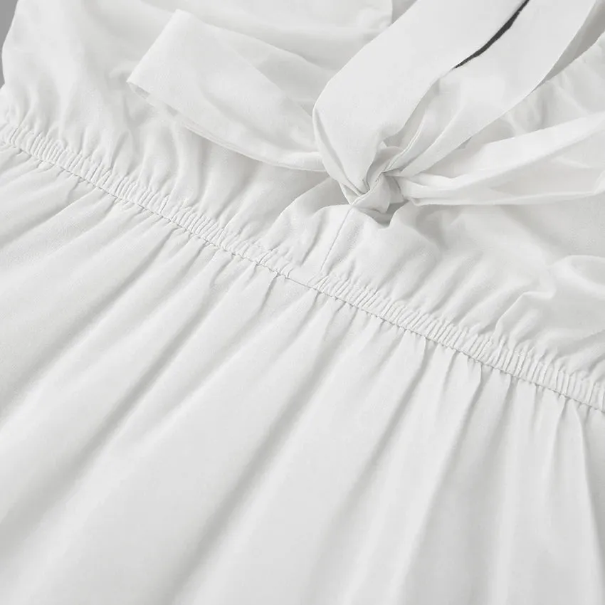 Dress for Sunny Days - Cotton Tie-Back Sundress