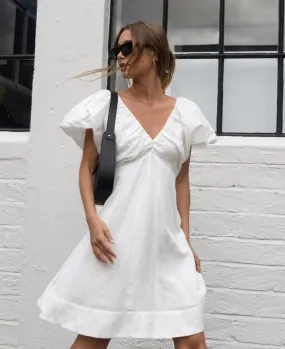 Dress for Sunny Days - Cotton Tie-Back Sundress