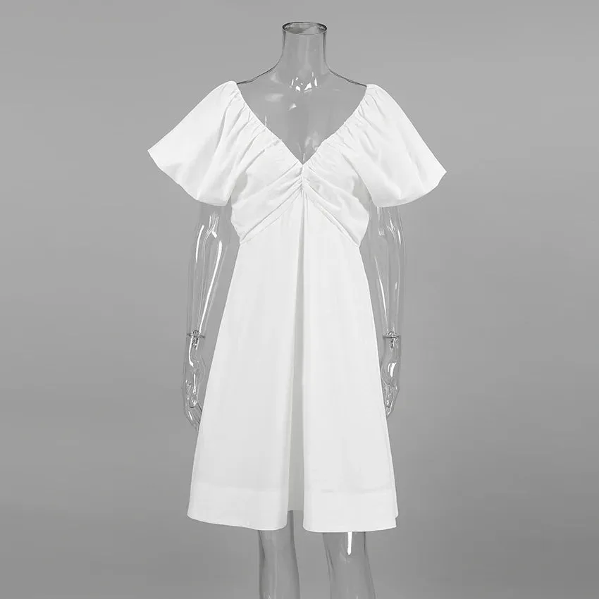 Dress for Sunny Days - Cotton Tie-Back Sundress