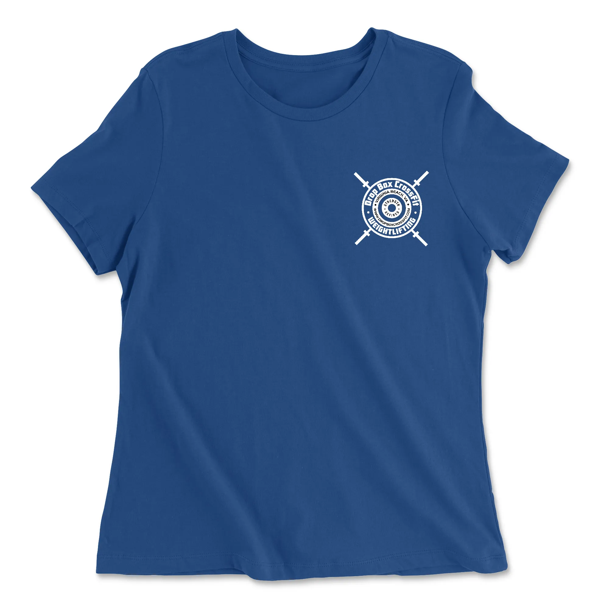 Drop Box CrossFit Pocket Womens - Relaxed Jersey T-Shirt