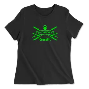 G-Theory CrossFit Green Womens - Relaxed Jersey T-Shirt