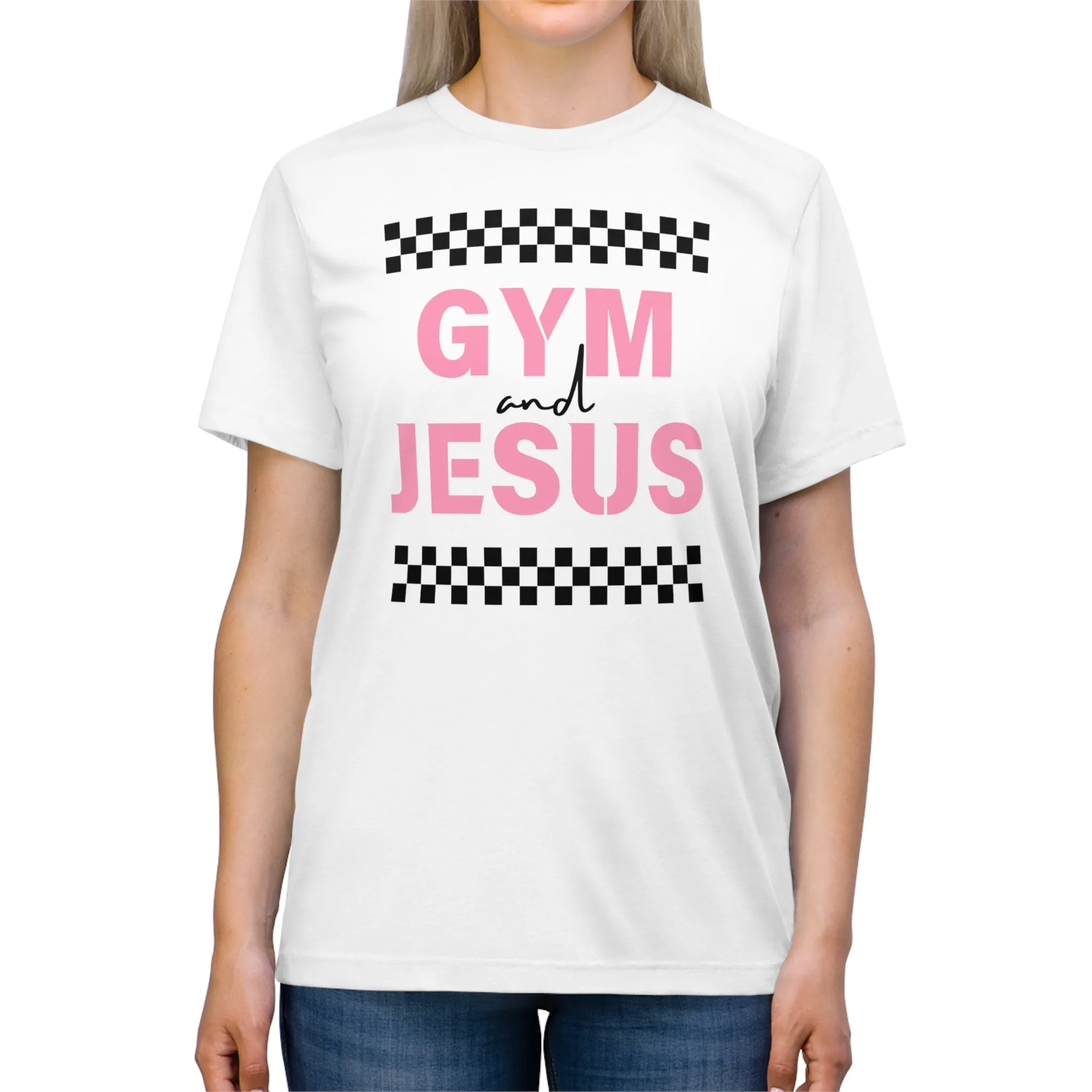 Gym and Jesus Unisex Tee