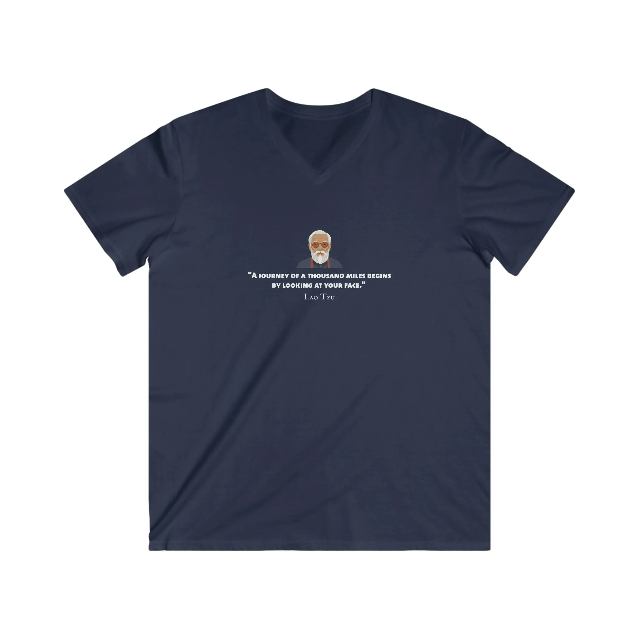 Journey - Lao Tzu Men’s V-Neck T-Shirt