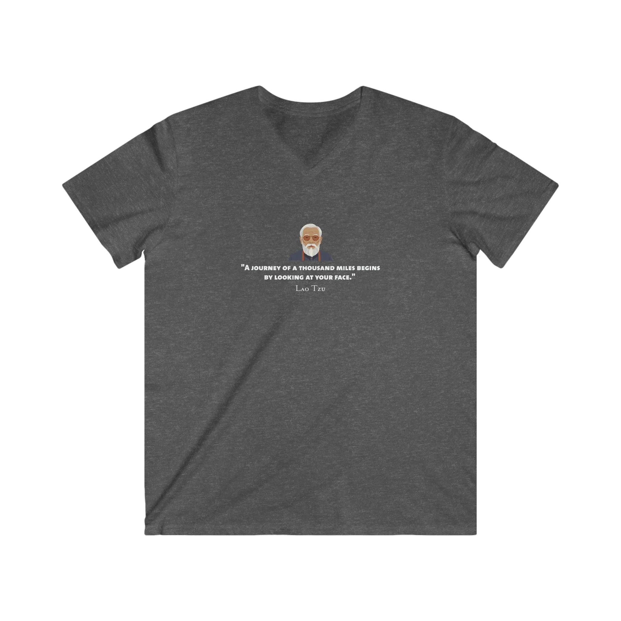 Journey - Lao Tzu Men’s V-Neck T-Shirt