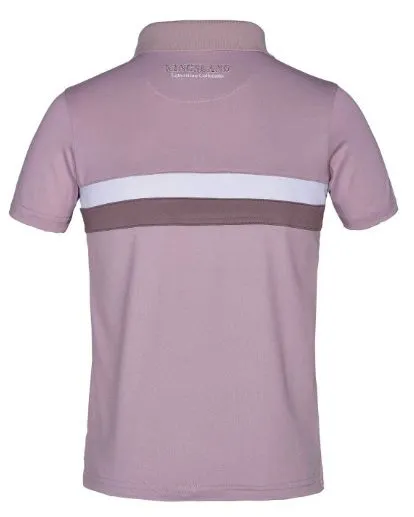 Kingsland Locke Junior Pique Polo - Lilac Keepsake 158/164  (US 13/14) NEW