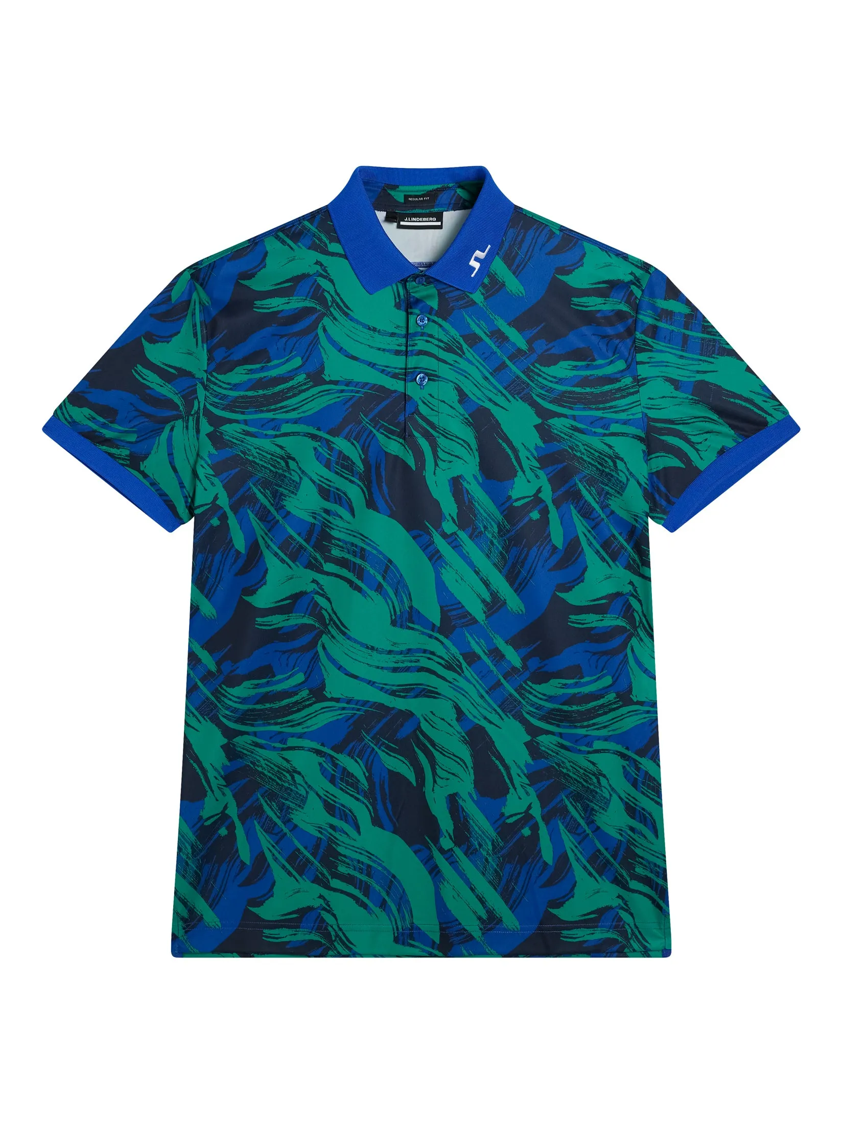 KV Regular Fit Print Polo / Death Valley Multicolour