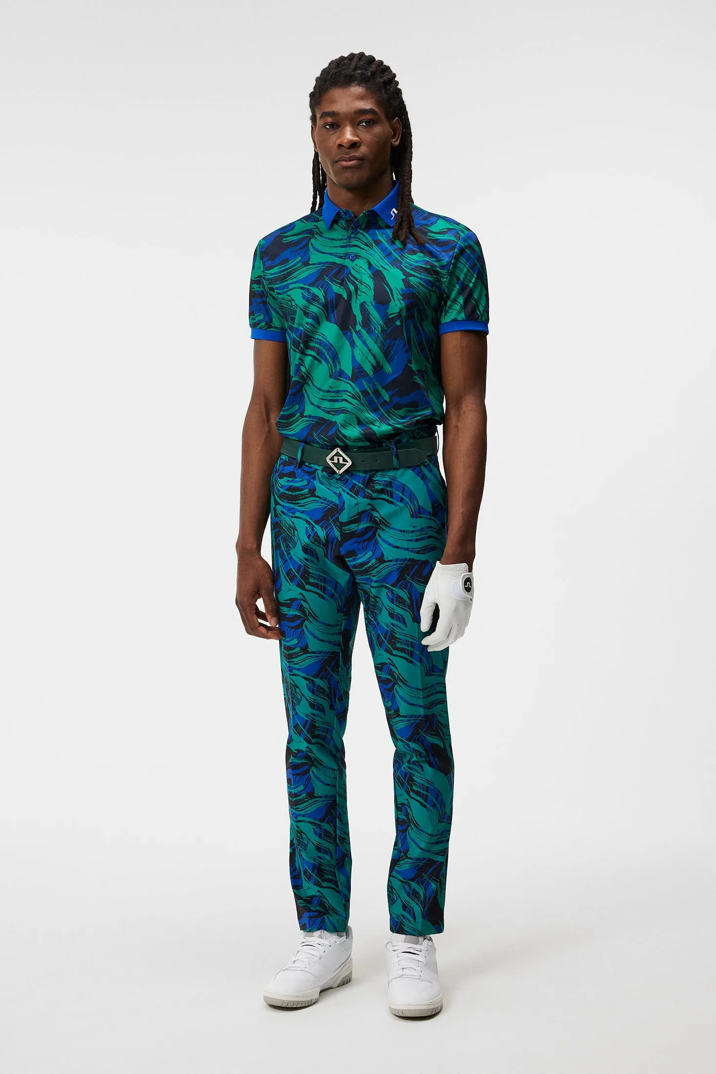 KV Regular Fit Print Polo / Death Valley Multicolour
