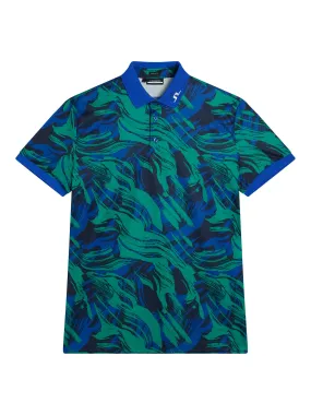 KV Regular Fit Print Polo / Death Valley Multicolour