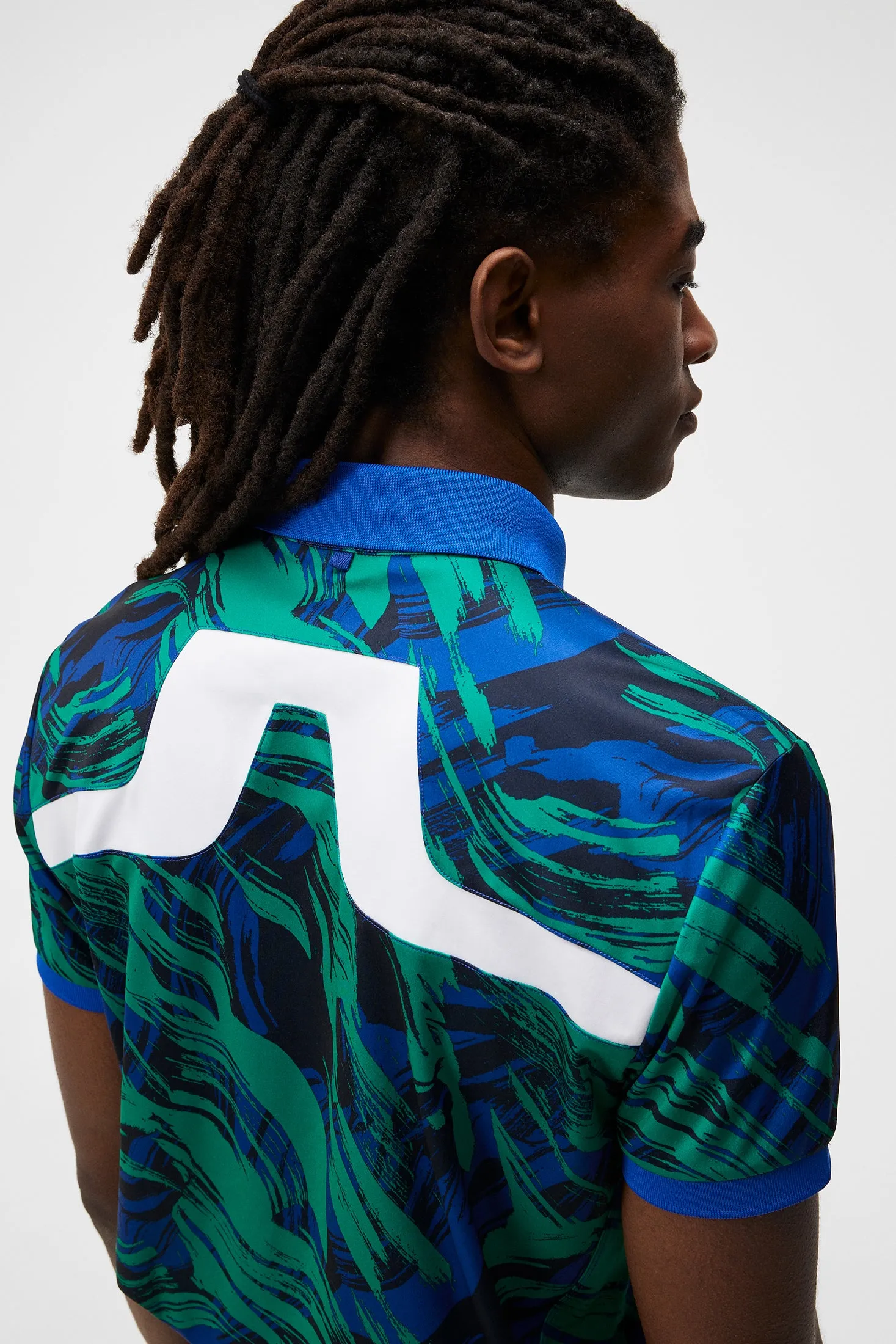 KV Regular Fit Print Polo / Death Valley Multicolour