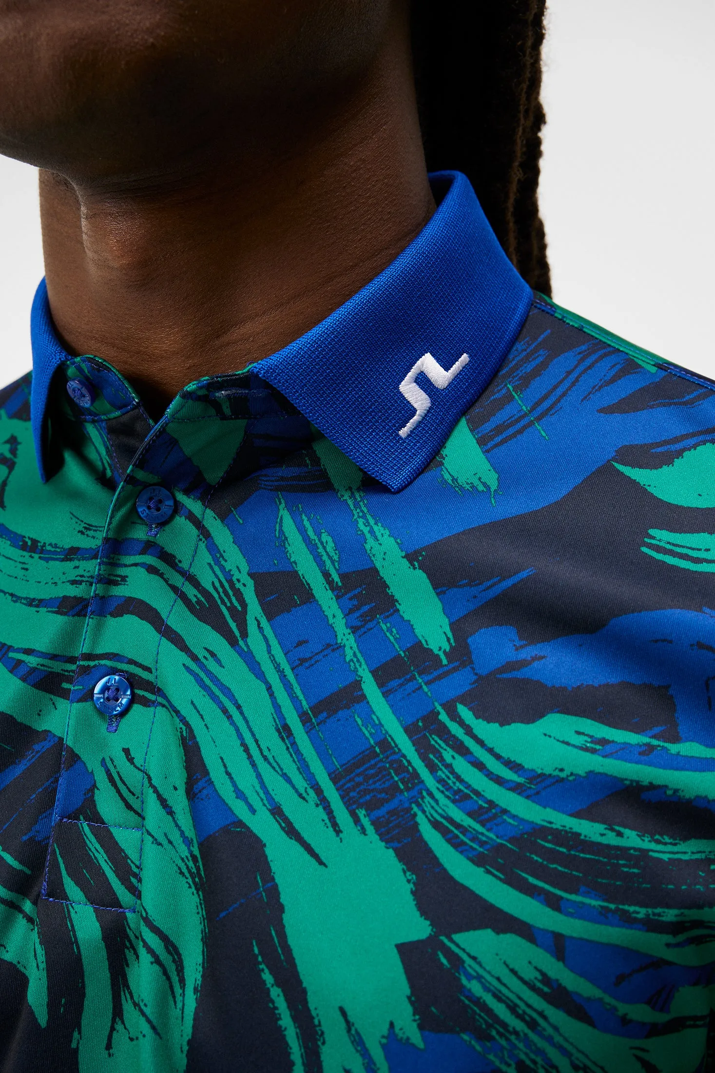 KV Regular Fit Print Polo / Death Valley Multicolour